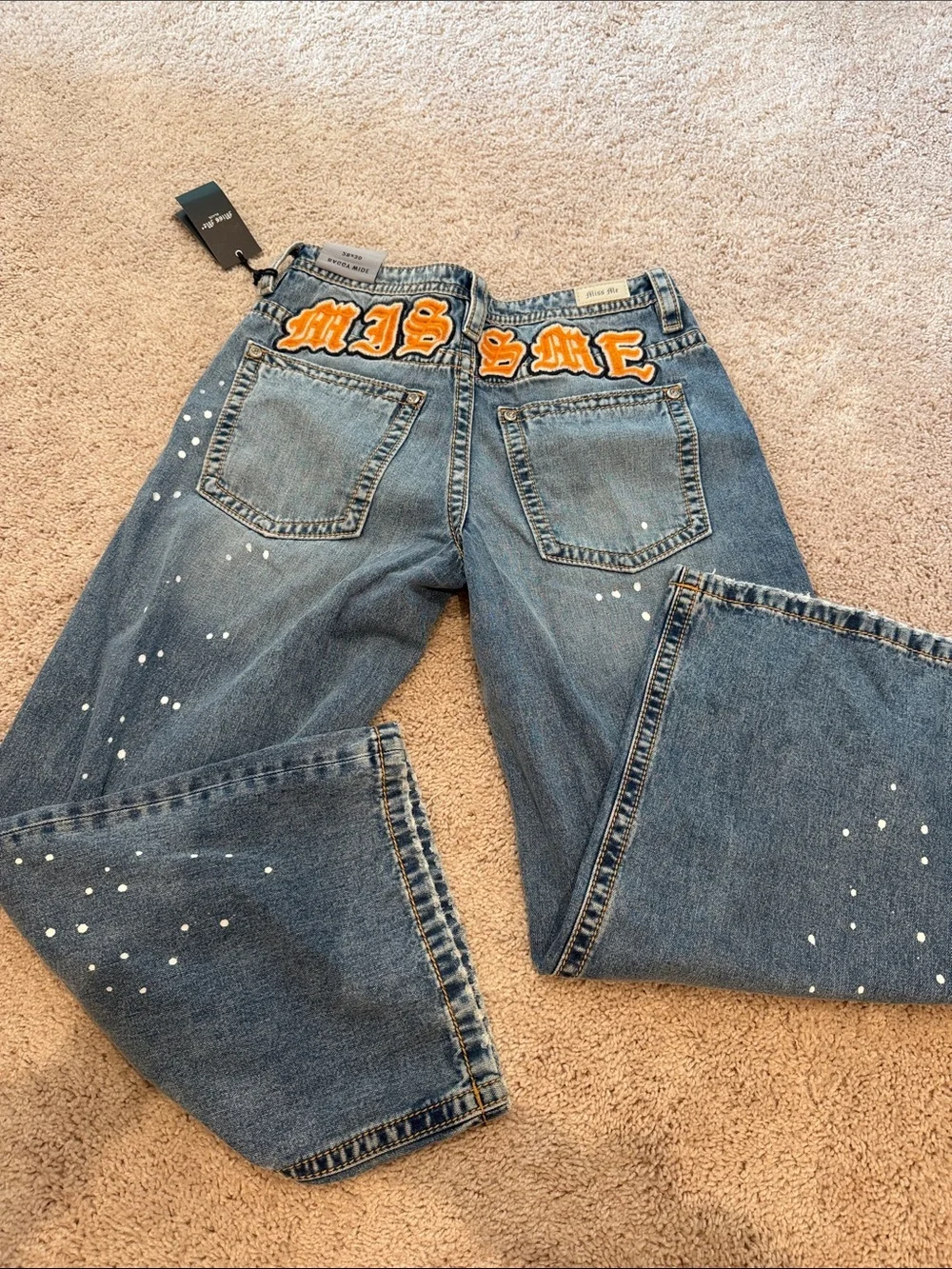Women’s Miss Me Lyric low rise baggy jeans